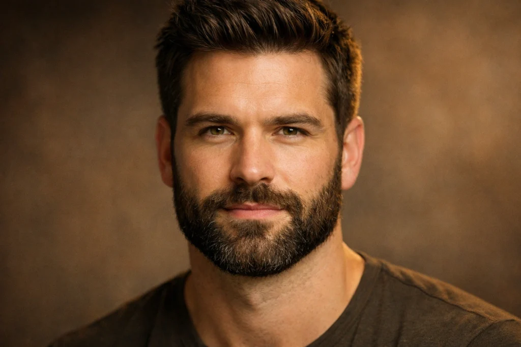 The Medium Beard for Square Face Shapes