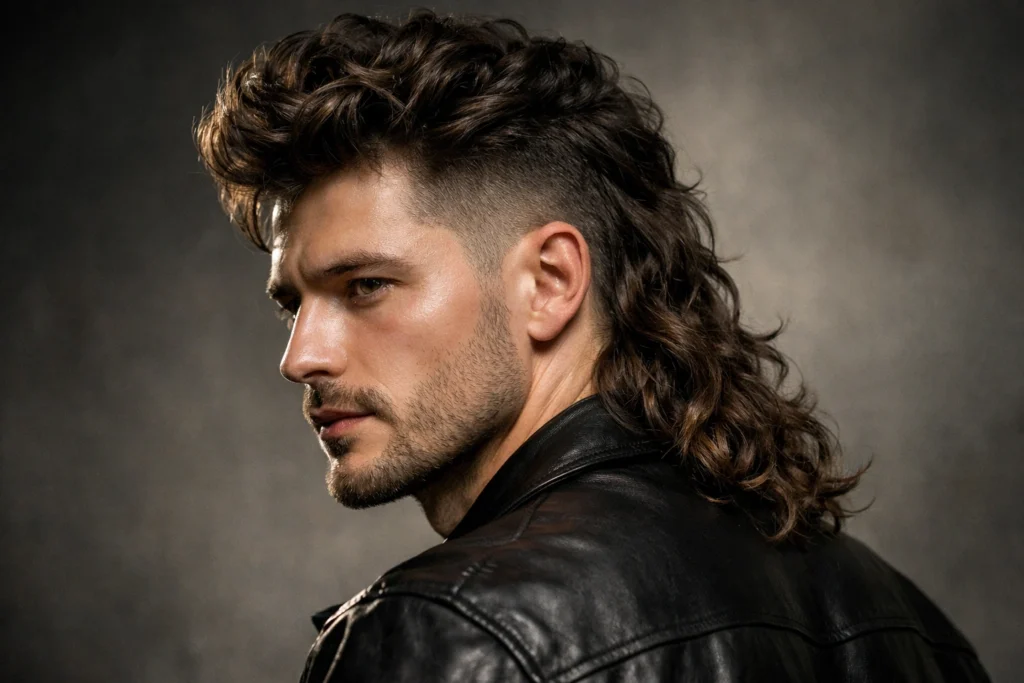 The Modern Wavy Mullet