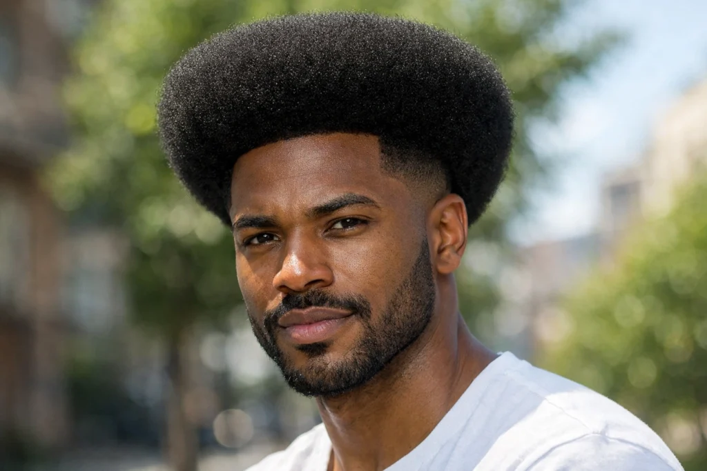 The Natural Afro with Shape