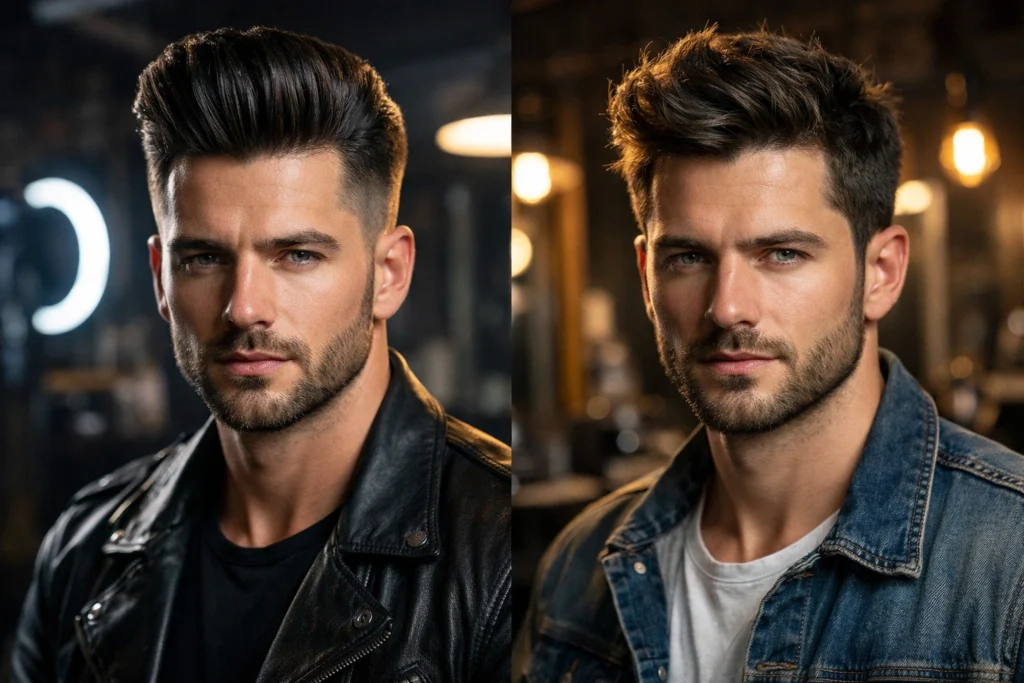 The Pompadour and Quiff