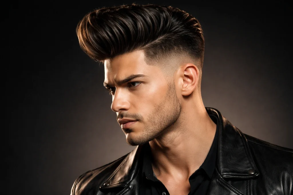 The Pompadour with Fade