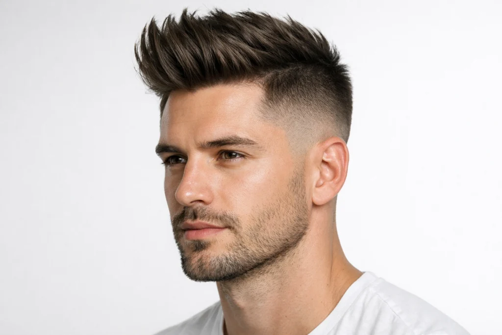 The Quiff Skin Fade Undercut