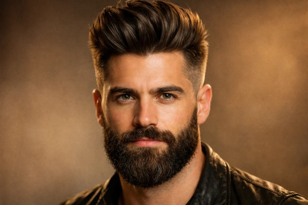 The Quiff with Beard