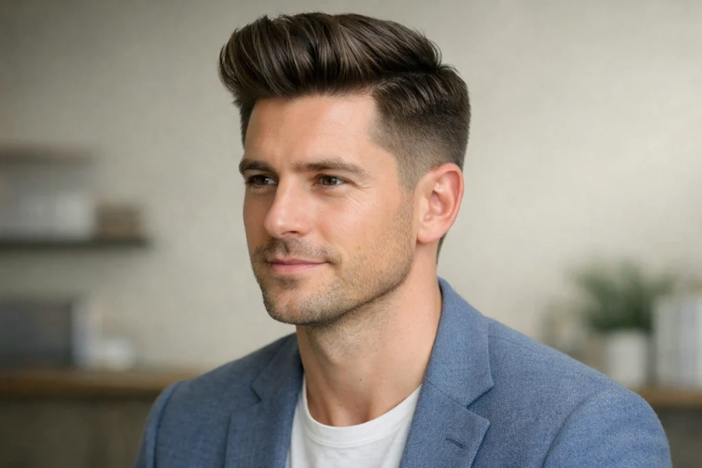 The Quiff with Taper