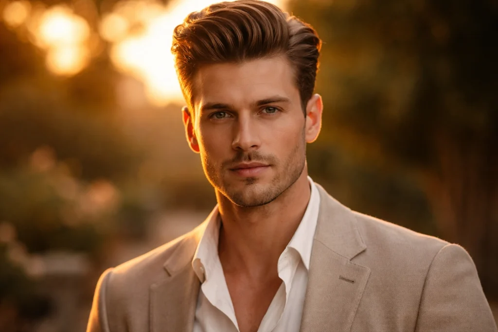 The Refined Pompadour