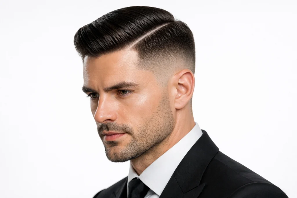 The Side Part Skin Fade Undercut
