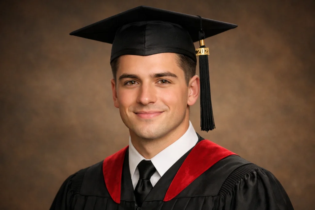 The Side Part with Taper