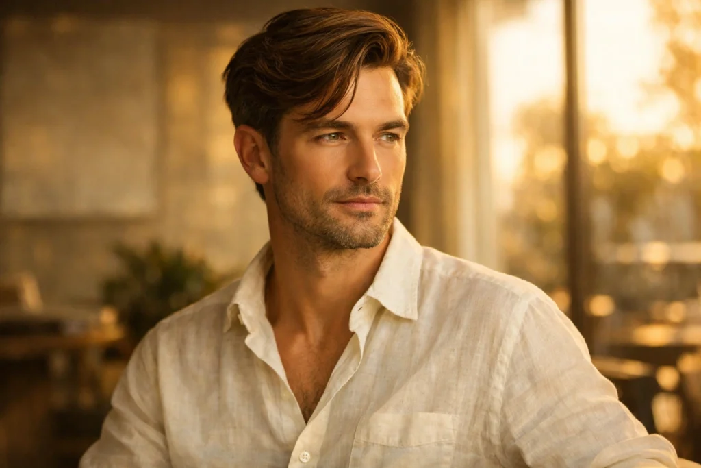 The Side Swept Style