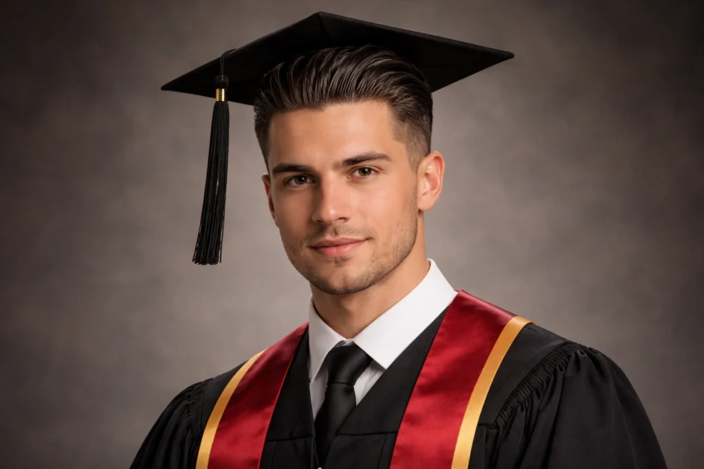 The Slick Back with Fade