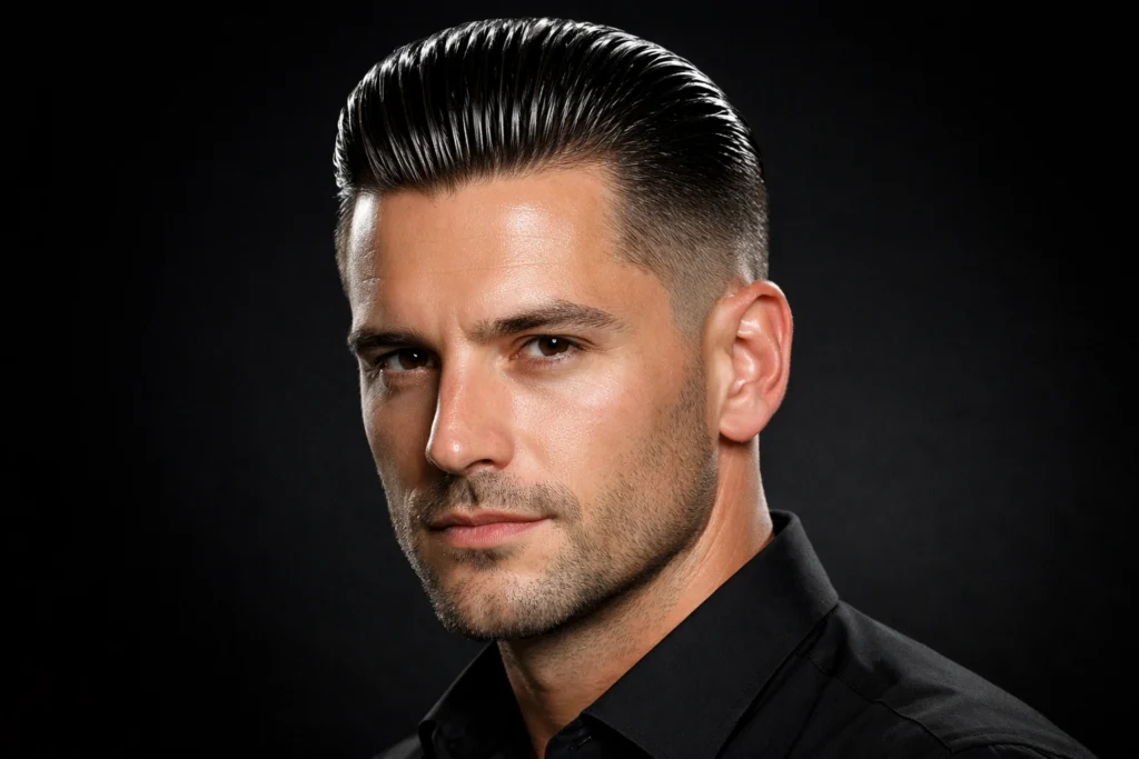 The Slicked-Back Style