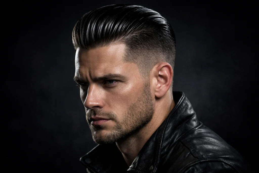 The Slicked-Back Undercut