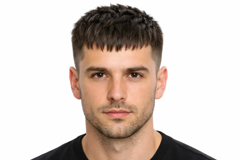 The Textured Caesar Cut