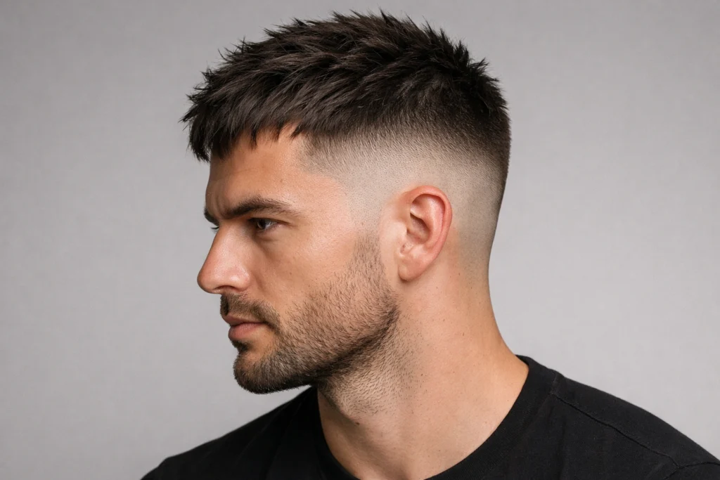 The Textured Crop Skin Fade Undercut