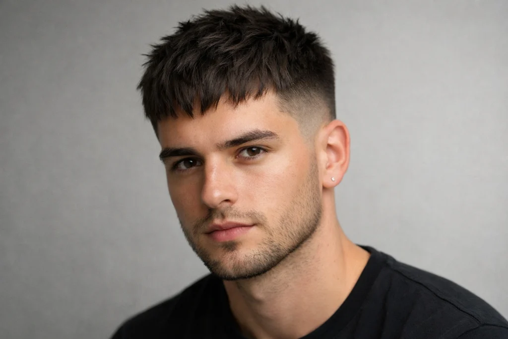 The Textured Crop with Taper Fade