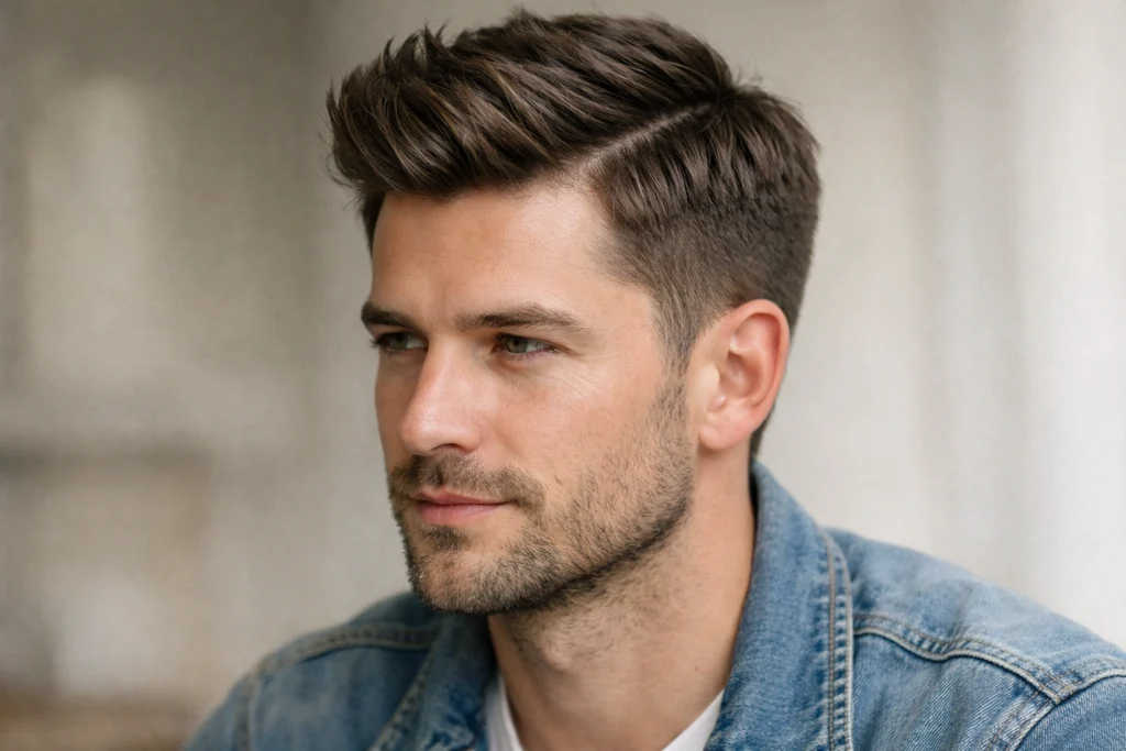 The Textured Side Part