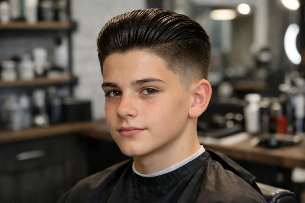 The Undercut with Slicked-Back Top