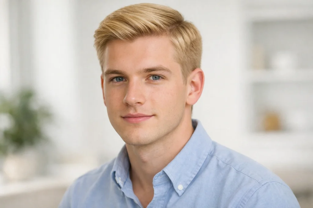 Vanilla Blonde Ivy League Cut