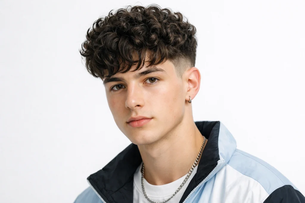 Zoomer Perm Broccoli Haircut