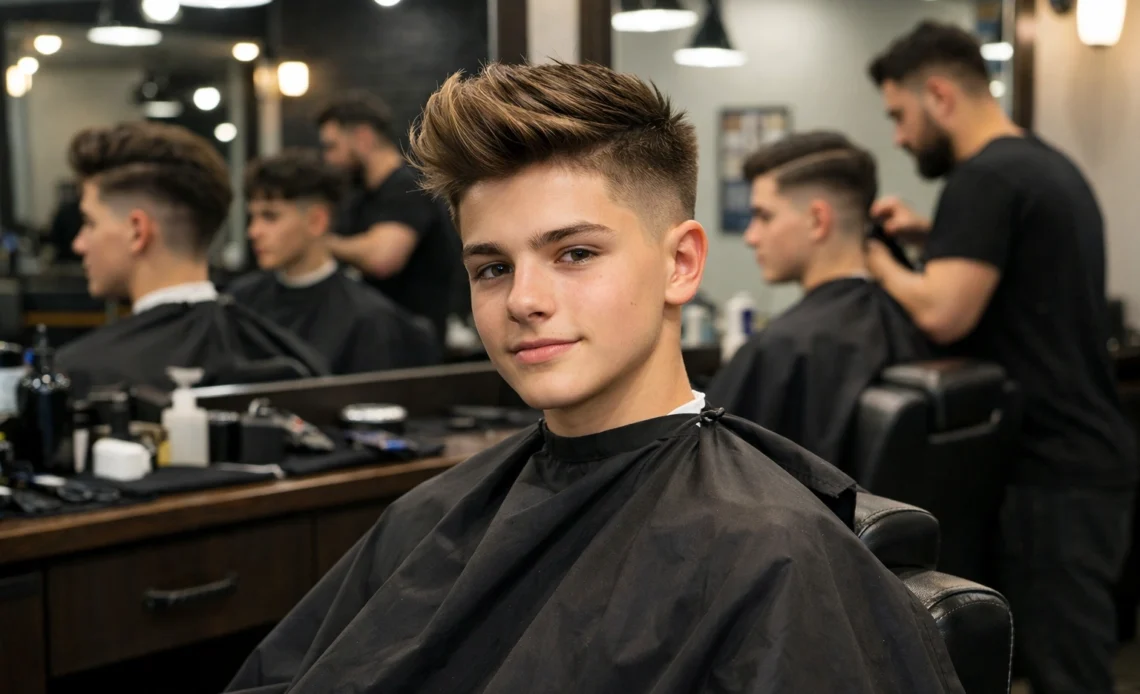 20 Modern Haircuts for Teenage Boys to Elevate Their Look