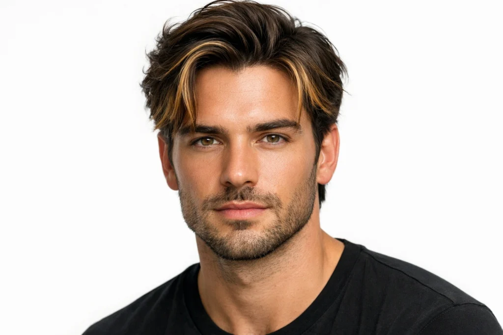 Face-Framing Highlights and the Money Piece