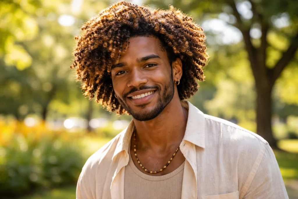 Highlights on Curly and Textured Hair