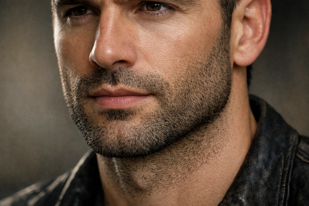 Stubble: The Most Forgiving Patchy Beard Style