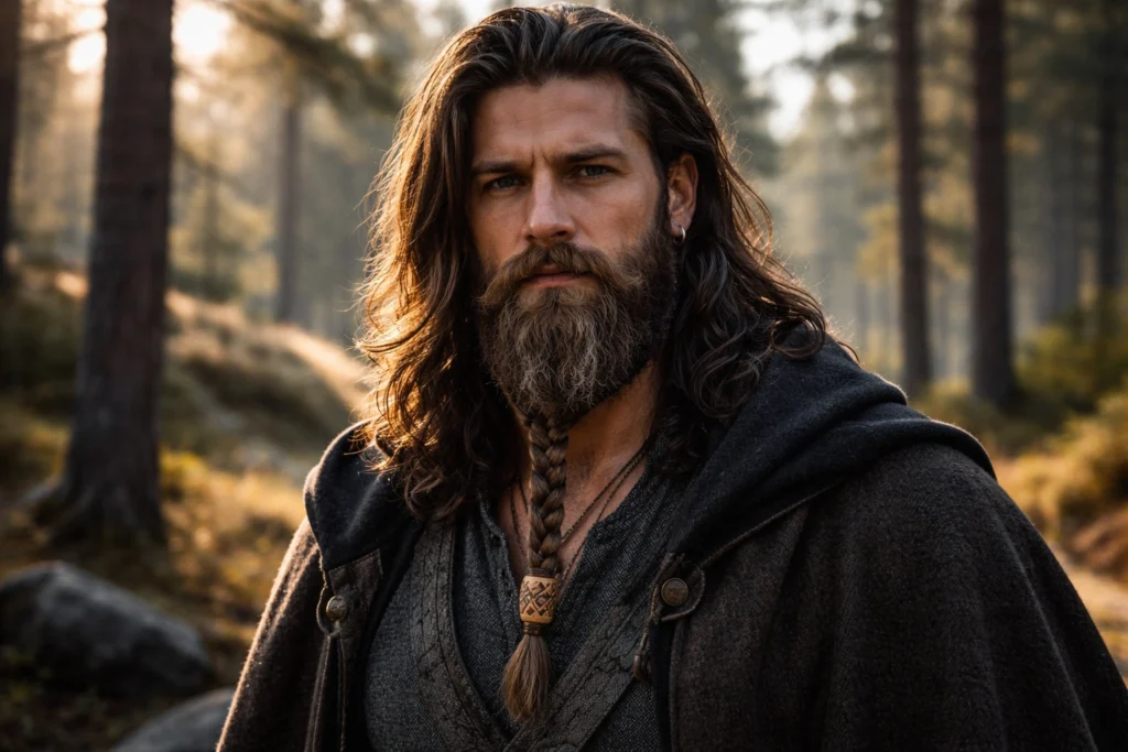 The Braided Viking Beard