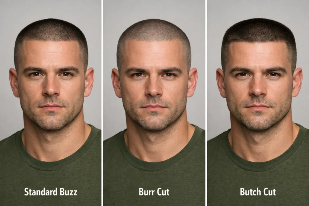 The Buzz Cut and Its Variations