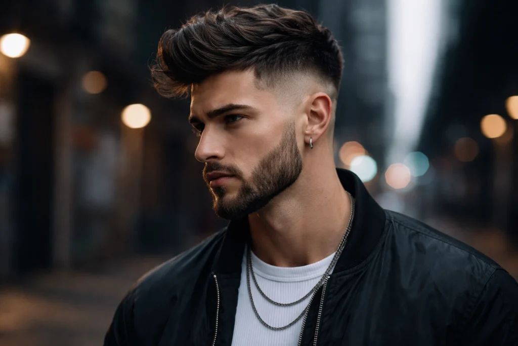 The Faded Beard with Undercut