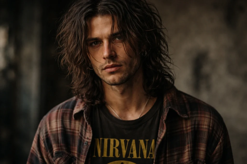 The Grunge Long Hair