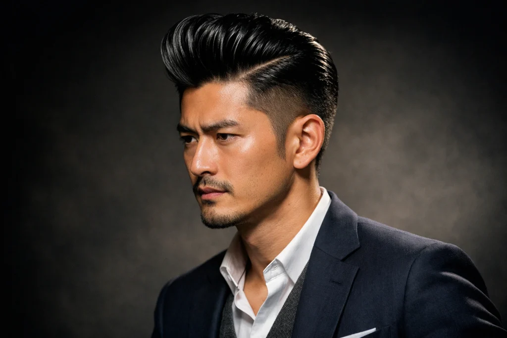 The Japanese Pompadour