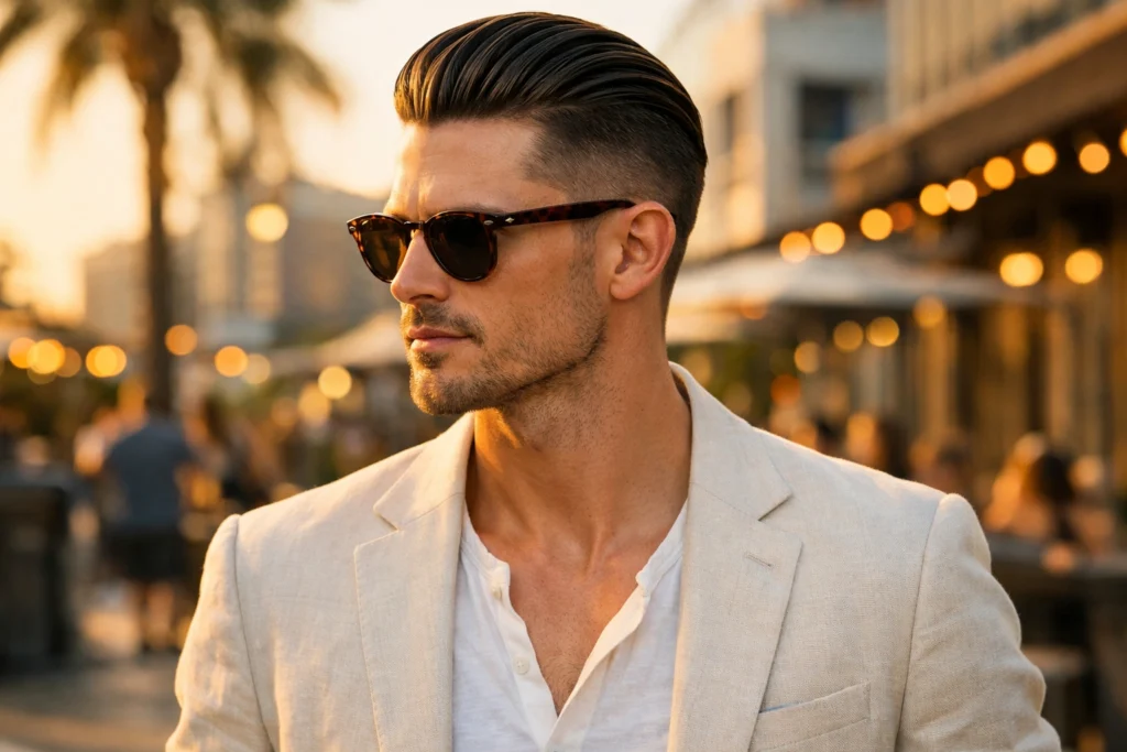 The Slick Back Undercut