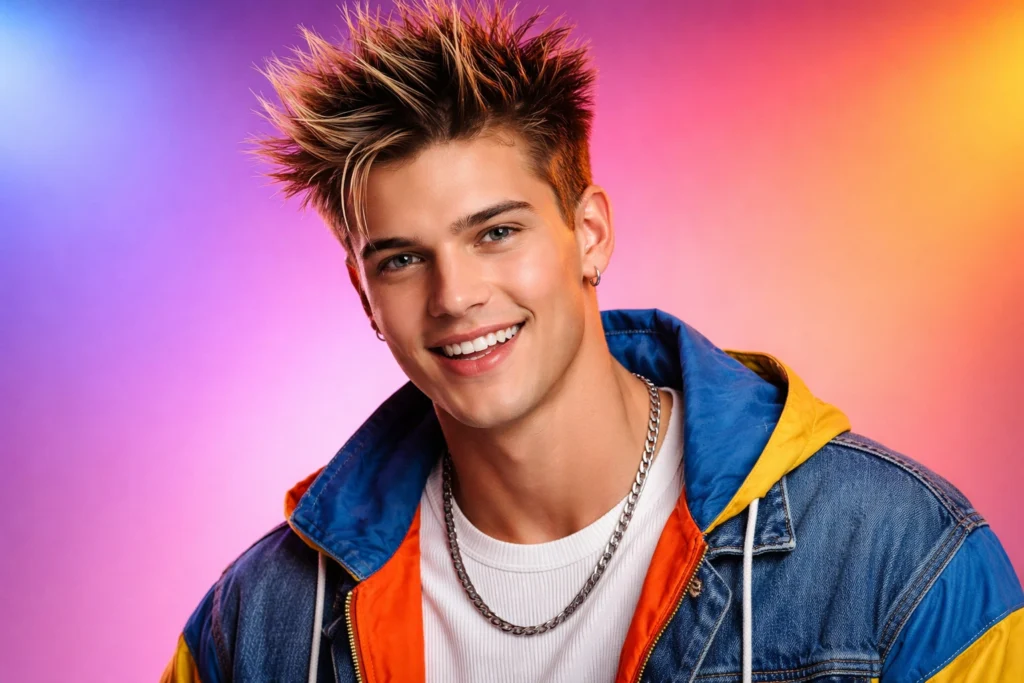 The Spiky Hair Style