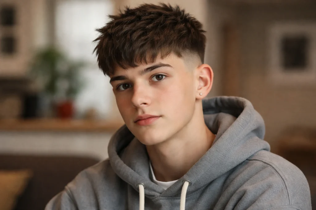 The Textured Crop with Fade