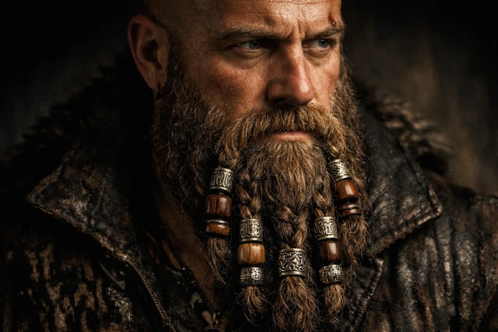 The Viking Beard with Beard Beads